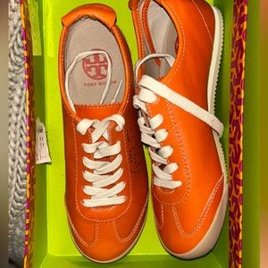 🧡 ORANGE AUTHENTIC TORY BURCH SNEAKERS